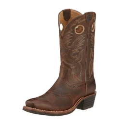 Ariat Boots: Men's 10002227 Square Toe Roughstock Cowboy Boots 9 Ariat Boots: Men's 10002227 Square Toe Roughstock Cowboy Boots -Men Shoes Store 10002227 3 4