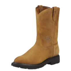 Ariat Boots: Men's 10004986 Sierra Brown Slip-Resistant Wellington Work Boots 9 Ariat Boots: Men's 10004986 Sierra Brown Slip-Resistant Wellington Work Boots -Men Shoes Store 10004986 3 4