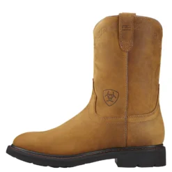 Ariat Boots: Men's 10004986 Sierra Brown Slip-Resistant Wellington Work Boots 8 Ariat Boots: Men's 10004986 Sierra Brown Slip-Resistant Wellington Work Boots -Men Shoes Store 10004986 side
