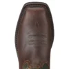 Ariat Boots: Men's 10017434 Brown Green Sierra Wide 10" Steel Toe Slip Resistant Pull On Work Boots