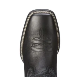 Ariat Boots: Men's 10023361 Black Deertan Sport Patriot Western Boot