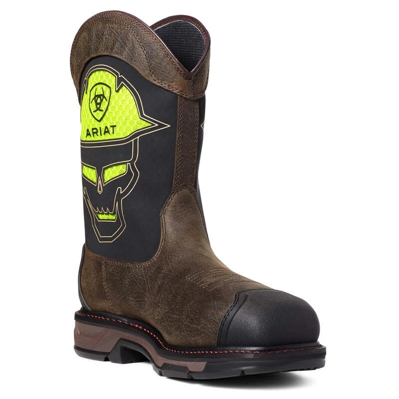 Ariat Boots: Men's 10035881 Iron Coffee WorkHog XT VentTEK Bold Waterproof Carbon Toe Work Boot 3 Ariat Boots: Men's 10035881 Iron Coffee WorkHog XT VentTEK Bold Waterproof Carbon Toe Work Boot - Image 3