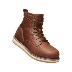 Keen Utility Boots: Men's 1020055 Gingerbread Gum Aluminum Toe 6" San Jose EH Work Boot