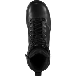 Danner Boots: Men's 23824 Black 8" Side-Zip Lookout Boots