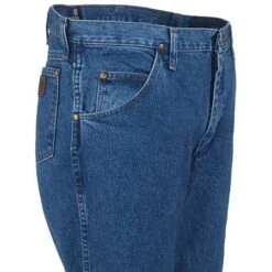 Wrangler Jeans: Men's Cowboy Cut 47MWZ SW Regular Fit Stonewashed Jeans -Men Shoes Store 47mwzsw wranglerr 01