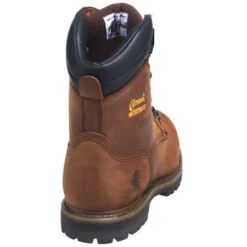 Chippewa Boots: Men's Brown 55068 Insulated Waterproof Boots -Men Shoes Store 55068 chippewab 01