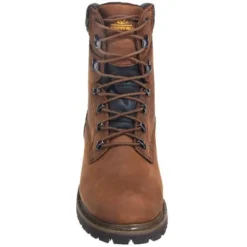 Chippewa Boots: Men's Brown 55068 Insulated Waterproof Boots -Men Shoes Store 55068 chippewaf 01
