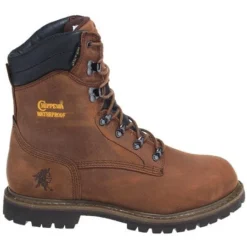Chippewa Boots: Men's Brown 55068 Insulated Waterproof Boots -Men Shoes Store 55068 chippewao 01