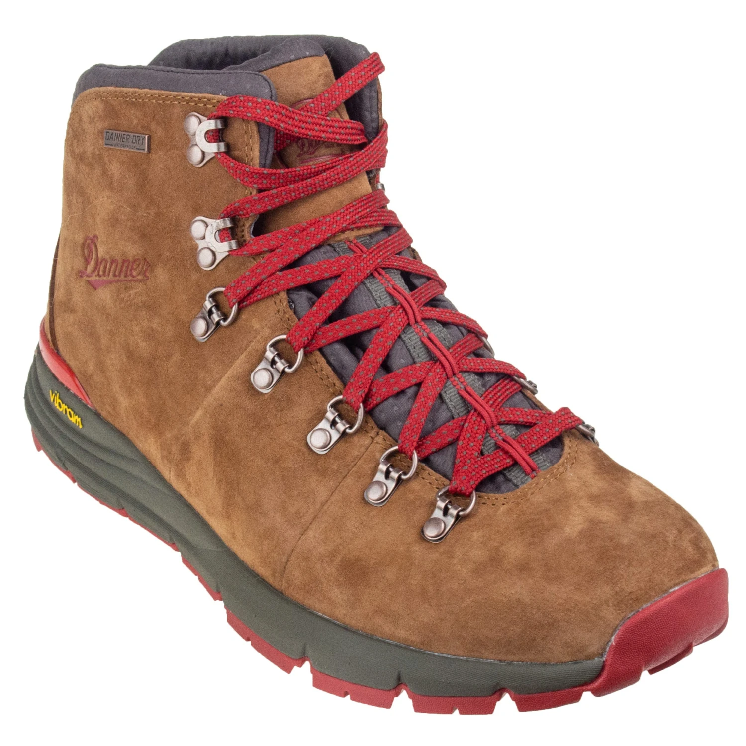 Danner Boots: Men's Brown/Red 62241 Mountain 600 Hiking Boots 7 Danner Boots: Men's Brown/Red 62241 Mountain 600 Hiking Boots - Image 7