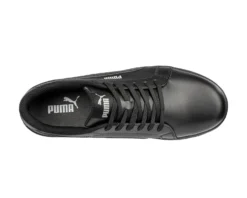 Puma Safety: Men's 640005 Black Composite-Fiberglass Toe Iconic Low Work Shoe -Men Shoes Store 640005 iconic black low top web