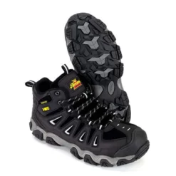 Thorogood Boots: Men's 804-6490 Black Crosstrex I-Met Steel Toe Hiker Work Boot 7 Thorogood Boots: Men's 804-6490 Black Crosstrex I-Met Steel Toe Hiker Work Boot -Men Shoes Store 6490 3edit