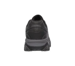 Skechers Shoes: Men's 77055 BKCC Black Charcoal Cankton Steel Toe Athletic Shoe -Men Shoes Store 77055 bkcc b