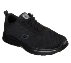 Skechers Shoes: Men's 77125 BLK Black Flex Advantage - Bendon Slip Resistant Athletic Shoe