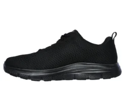 Skechers Shoes: Men's 77125 BLK Black Flex Advantage - Bendon Slip Resistant Athletic Shoe -Men Shoes Store 77125 blk d
