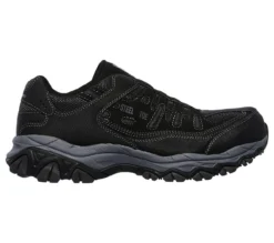 Skechers Shoes: Men's 77161 BLK Black Cankton-Ebbitt Steel Toe Athletic Shoe