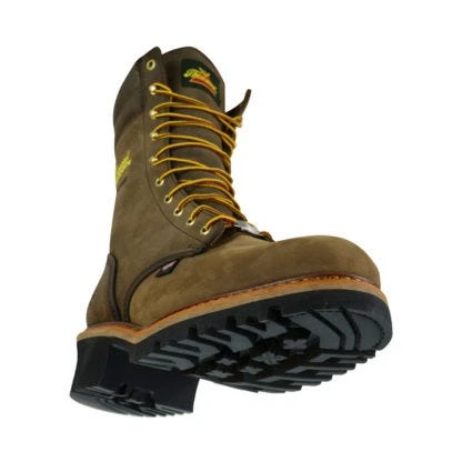 Thorogood Boots: Men's 804-3555 Brown CrazyHorse Steel Toe Logger Work Boot 5 Thorogood Boots: Men's 804-3555 Brown CrazyHorse Steel Toe Logger Work Boot - Image 5