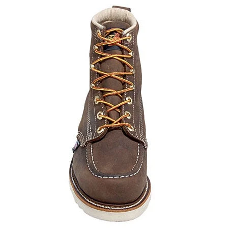Thorogood Boots: Men's Brown Moc Toe 814-4203 USA Made American Heritage Work Boots 2 Thorogood Boots: Men's Brown Moc Toe 814-4203 USA Made American Heritage Work Boots - Image 2