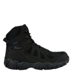 Thorogood Boots: Men's 834-6295 Black Crosstrex Mid Side Zip Waterproof Hiker -Men Shoes Store 834 6295 2 416x416 1