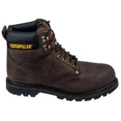 Caterpillar Boots: Men's Steel Toe EH 89586 Brown Boots -Men Shoes Store 89586 2