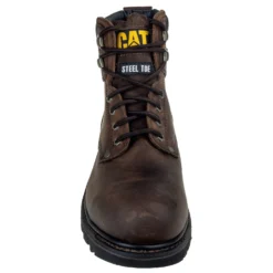 Caterpillar Boots: Men's Steel Toe EH 89586 Brown Boots -Men Shoes Store 89586 5
