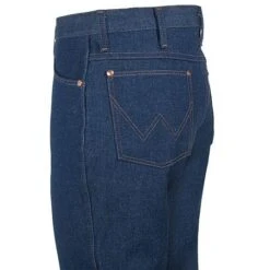 Wrangler Jeans: Men's Rigid Indigo 0936 DEN Cowboy Cut Slim Fit Jeans -Men Shoes Store 936den wranglerl 01