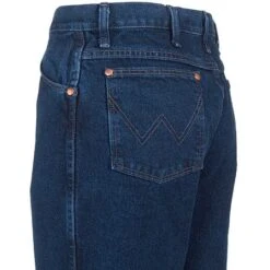 Wrangler Jeans: Men's Dark Stone 0936 DSD Cowboy Cut Slim Fit Denim Jeans -Men Shoes Store 936dsd wranglerl 01