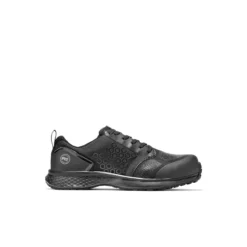Timberland Pro Shoes: Men's A1ZA2 Black Reaxion Composite Toe Work Shoes -Men Shoes Store a1za2edit