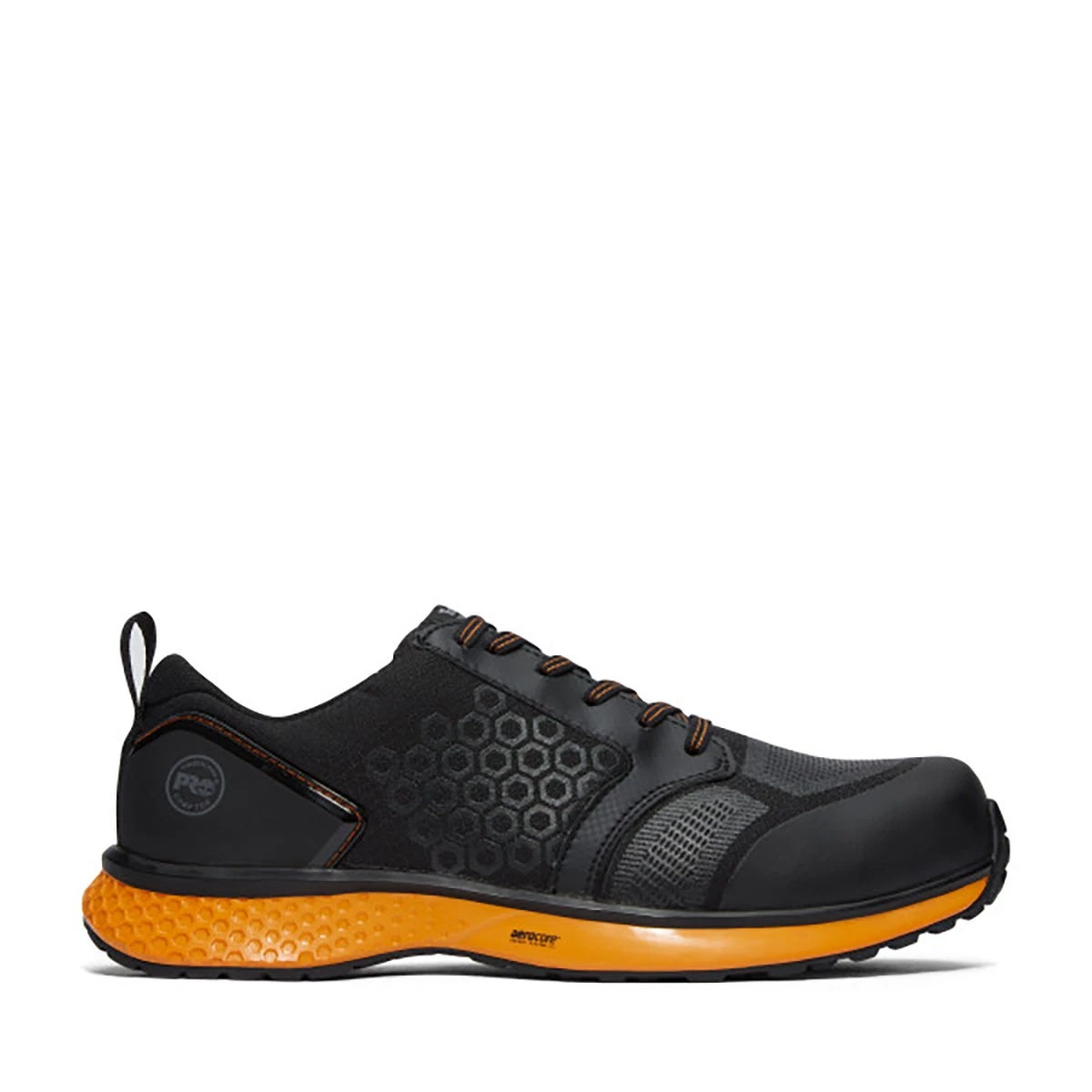 Timberland Pro Shoes: Men's A2123 Black Orange Reaxion Composite Toe Athletic Work Shoe 2 Timberland Pro Shoes: Men's A2123 Black Orange Reaxion Composite Toe Athletic Work Shoe - Image 2
