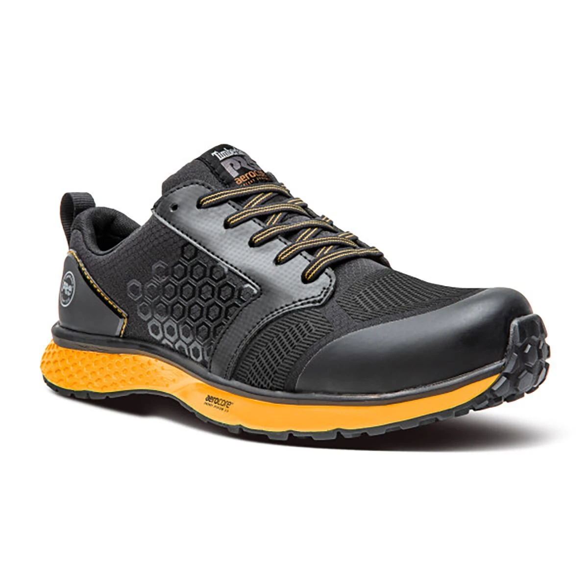 Timberland Pro Shoes: Men's A2123 Black Orange Reaxion Composite Toe Athletic Work Shoe 1 Timberland Pro Shoes: Men's A2123 Black Orange Reaxion Composite Toe Athletic Work Shoe