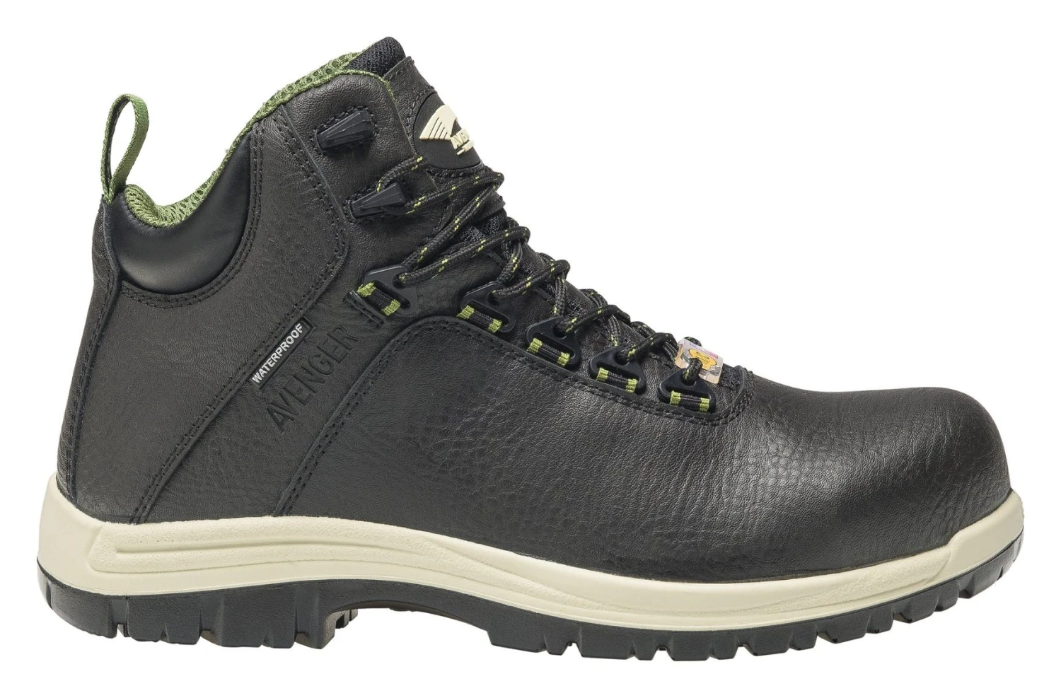 Avenger Boots: Men's A7282 Breaker Black EH Composite Toe Waterproof Work Boot 3 Avenger Boots: Men's A7282 Breaker Black EH Composite Toe Waterproof Work Boot - Image 3
