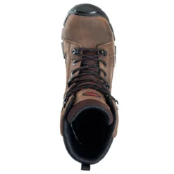 Avenger Boots: Men's A7333 Brown Alloy Toe 8" Ripsaw EH Puncture Resistant Waterproof Work Boot -Men Shoes Store a7333 6