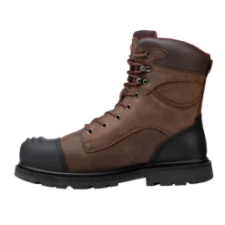 Avenger Boots: Men's A7556 Brown Composite Toe Hammer 8" Met Guard EH Waterproof Work Boot -Men Shoes Store a7556 6