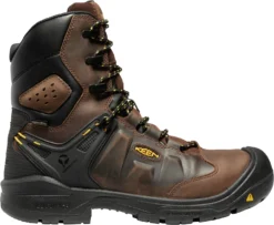 Keen Utility: Men's 1024222 Dark Earth Black Dover 8" Carbon Fiber Waterproof Work Boot