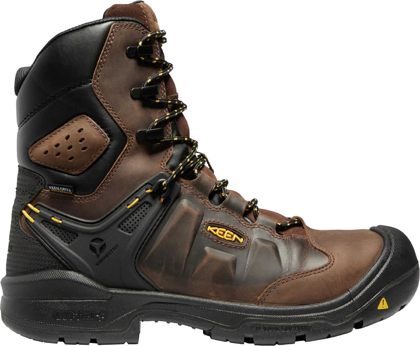 Keen Utility: Men's 1024222 Dark Earth Black Dover 8" Carbon Fiber Waterproof Work Boot 1 Keen Utility: Men's 1024222 Dark Earth Black Dover 8" Carbon Fiber Waterproof Work Boot