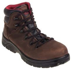 Avenger Boots: Men's Brown A7221 Waterproof Puncture Resistant Composite Toe Hikers -Men Shoes Store avenger a7221 p 001