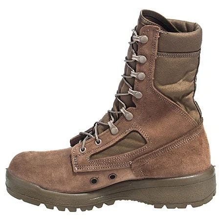 Belleville Boots: Men's 590 USMC USA-Made Brown Hot Weather Combat Boots 3 Belleville Boots: Men's 590 USMC USA-Made Brown Hot Weather Combat Boots - Image 3