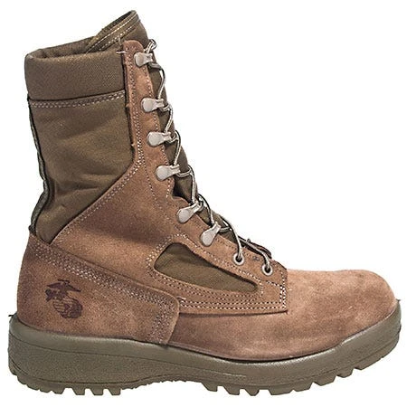 Belleville Boots: Men's 590 USMC USA-Made Brown Hot Weather Combat Boots 4 Belleville Boots: Men's 590 USMC USA-Made Brown Hot Weather Combat Boots - Image 4