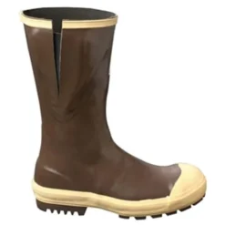Servus Boots: Men's 22234 Copper Tan Steel Toe Gusseted Neoprene 15IN Boot