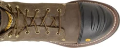 Carolina Boots: Men's CA2559 Brown 8” Composite Toe Workflex Work Boots -Men Shoes Store ca2559 500xauto top