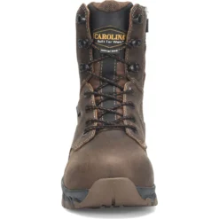 Carolina Boots: Men's CA5555 Brown Composite Toe 8" Subframe Insulated Side Zip Lightweight Work Boot -Men Shoes Store ca5555 500xauto toeedit