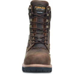 Carolina Boots: Men's CA7838 Brown Composite Toe 8" Contestor Waterproof Insulated Work Boot -Men Shoes Store ca7838 500xauto toeedit