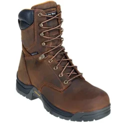 Carolina Boots: Men's Waterproof Brown CA8020 Slip-Resistant Work Boots -Men Shoes Store ca8020 carolinap 01