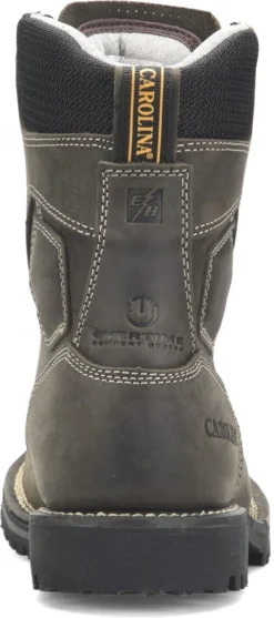 Carolina Boots: Men's CA8532 Grey 8” Waterproof Composite Toe Work Boots 11 Carolina Boots: Men's CA8532 Grey 8” Waterproof Composite Toe Work Boots -Men Shoes Store ca8532 500xauto heel