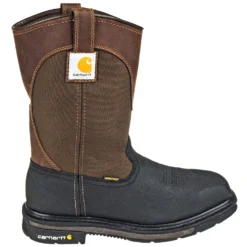 Carhartt Boots: Men's Steel Toe CMP1258 Waterproof Wellington Work Boots -Men Shoes Store carhartt cmp1258 o 01