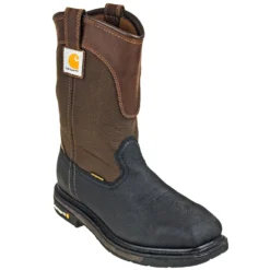 Carhartt Boots: Men's Steel Toe CMP1258 Waterproof Wellington Work Boots -Men Shoes Store carhartt cmp1258 p 01