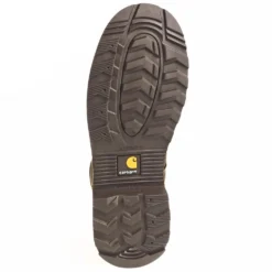 Carhartt Boots: Men's CMW6197 Brown Waterproof 6-Inch General Toe Work Boots -Men Shoes Store carhartt cmw6197 s 01