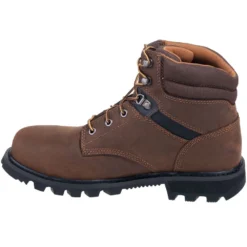 Carhartt Footwear: Men's CMW6274 Brown 6 Inch Steel Toe Boots -Men Shoes Store carhartt cmw6274 i 01