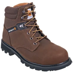 Carhartt Footwear: Men's CMW6274 Brown 6 Inch Steel Toe Boots -Men Shoes Store carhartt cmw6274 p 01