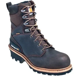 Carhartt Boots: Men's CML8360 Composite Toe Waterproof EH Logger Boots -Men Shoes Store carhartt footwear cml8360 p 01