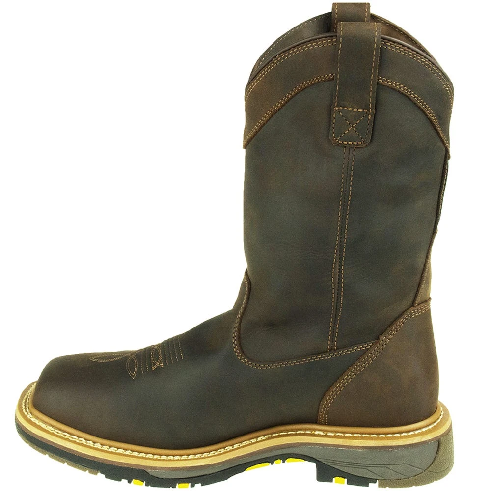 Carolina Boots: Men's CA8535 Brown Actuator Roper Boots 5 Carolina Boots: Men's CA8535 Brown Actuator Roper Boots - Image 5